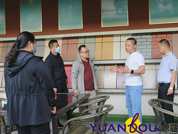 河南寧陵縣王縣長(zhǎng)蒞臨廣東奢蔻新材料