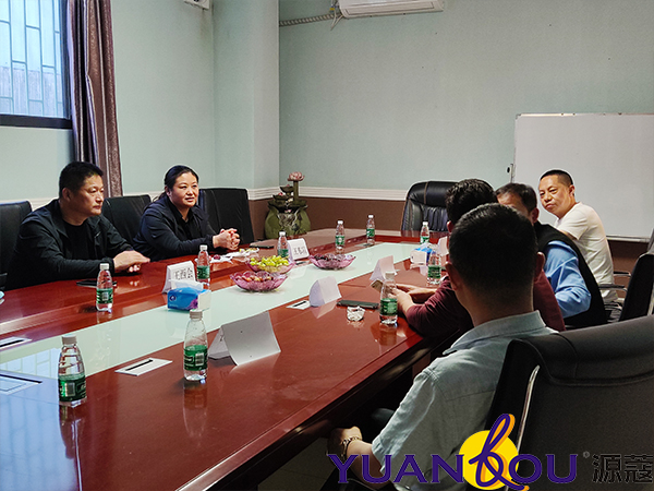 河南寧陵縣王縣長(zhǎng)蒞臨廣東奢蔻新材料